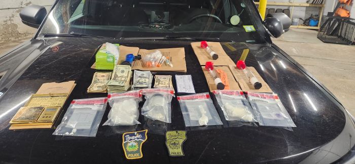 Newport drug raid nabs four, drugs, cash