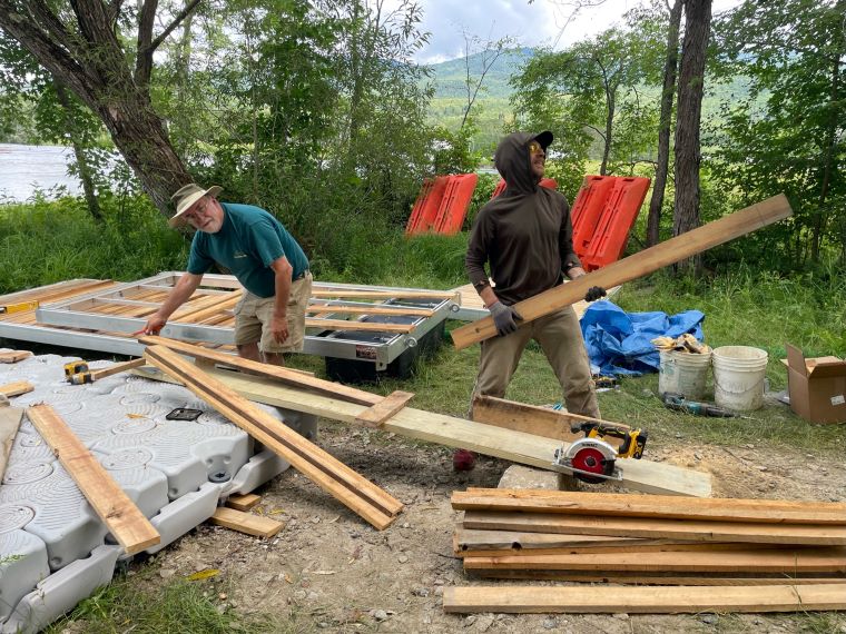 Northern Forest Canoe, Androgscoggin work trip.