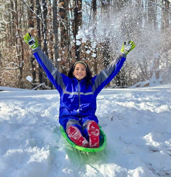 Phoenix Newell, an eight-grade student at The Riverside School in Lyndonville