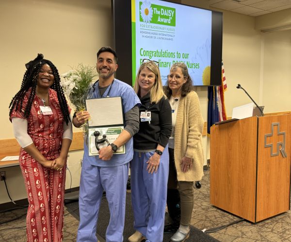 RRMC honored with DAISY Award for extraordinary nurses