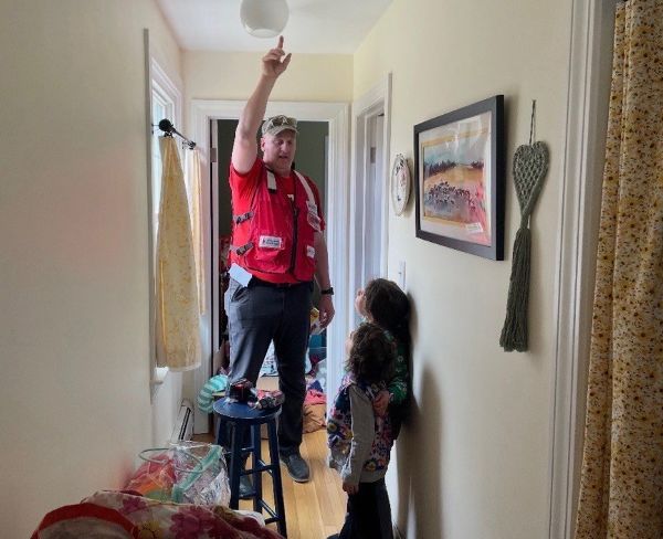 Red Cross volunteers install 31 free smoke alarms for Brattleboro families