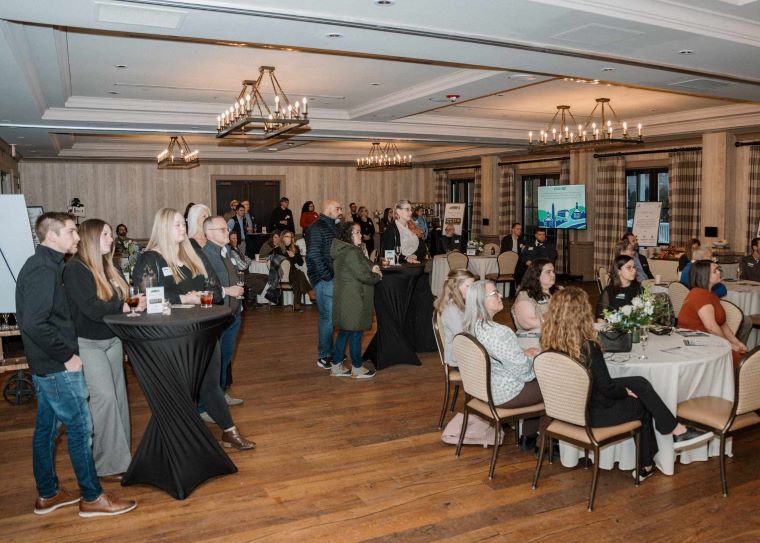 Pictured: Over 115 members of the Southwestern Vermont Chamber attended their annual membership meeting on January 31st. Photos courtesy of the Southwestern Vermont Chamber and Maxwell Ward Photography