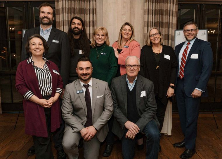 Pictured: Some of the 2025 Board of Directors of the Southwestern Vermont Chamber