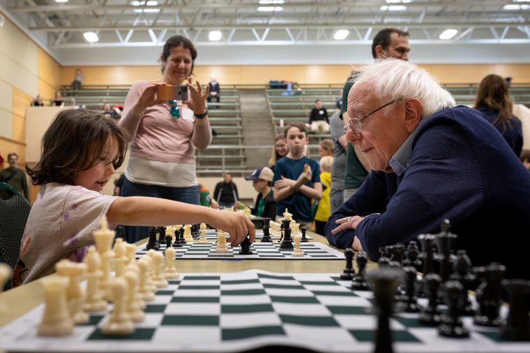 Senator Bernie Sanders Youth Chess Day 2024.