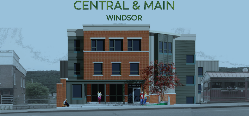 Central and Main Apartments. Co-owners and co-developers, Windham & Windsor Housing Trust (WWHT) and Evernorth