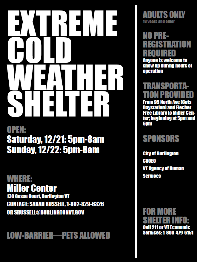 The City is acting to open additional shelter this weekend based on a number of factors, including: current estimates indicate upwards of 250 people are sleeping unsheltered in the region