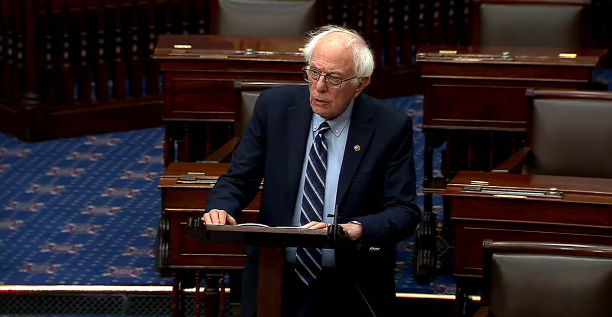 Senator Bernie Sanders on Trump's 'disastrous'&nbsp;Reconciliation Bill