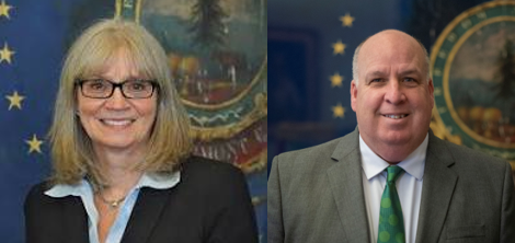 Vermont Representative Pattie McCoy and Senator Scott Beck