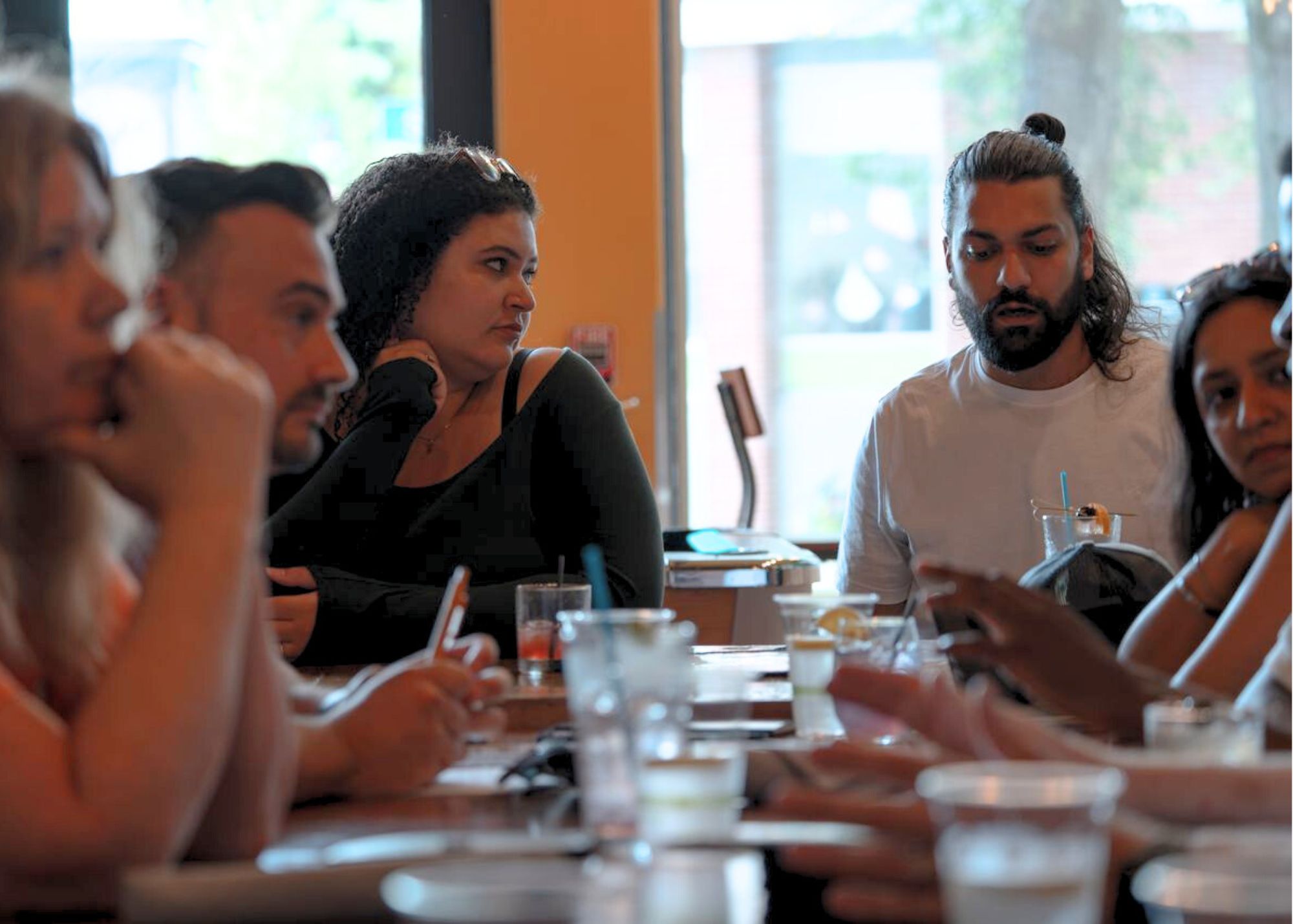 Participants in a local diversity focus group.