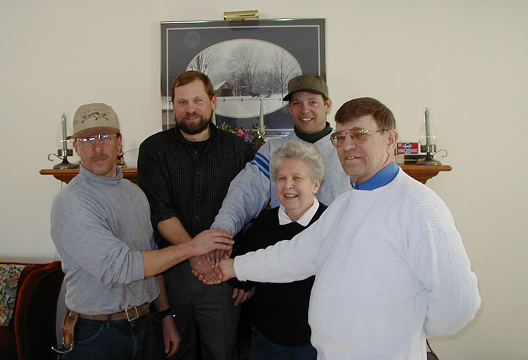 Photo: In 2001, Frank & Jeannette Spates transferred the company to Grant, Dana & Lee. Courtesy photo.