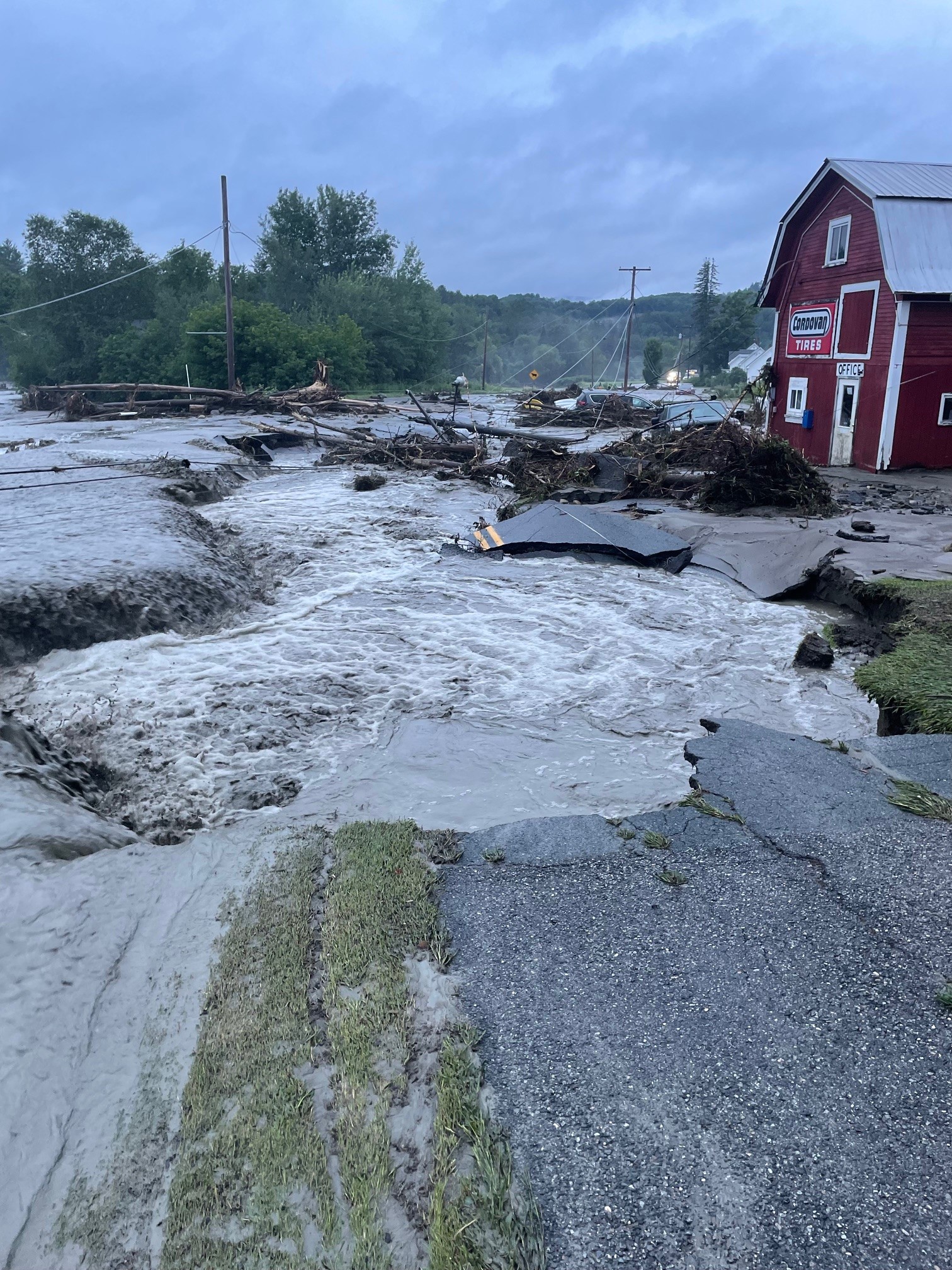 St Johnsbury, July 30 2024. VTrans photo.