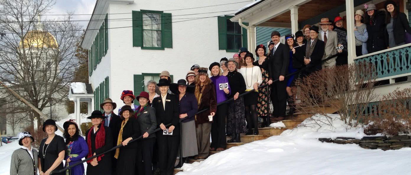 Boots on the Ground: Lunchroom Economics. One year they held Hats On for Women’s Suffrage.
