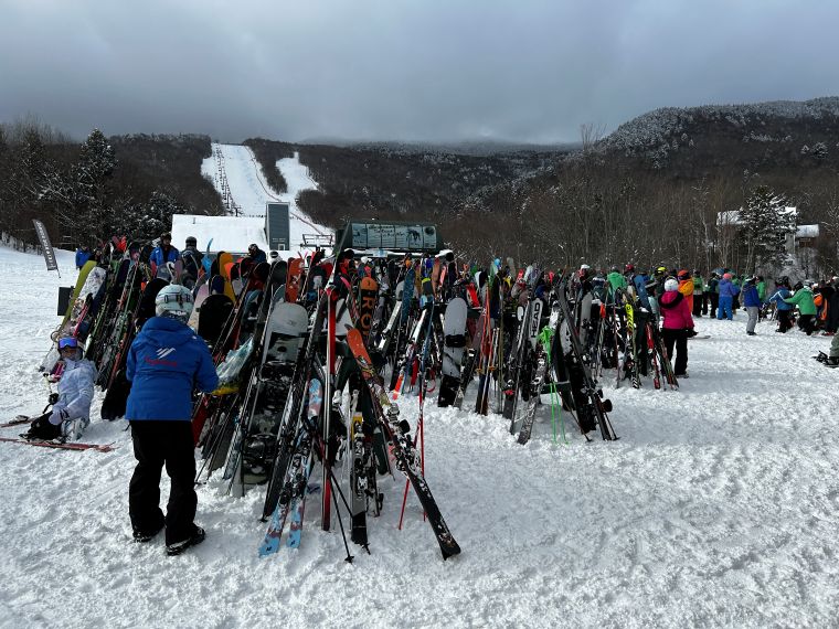 Sugarbush North. Ski Vermont encourages skiers to learn about deep snow safety