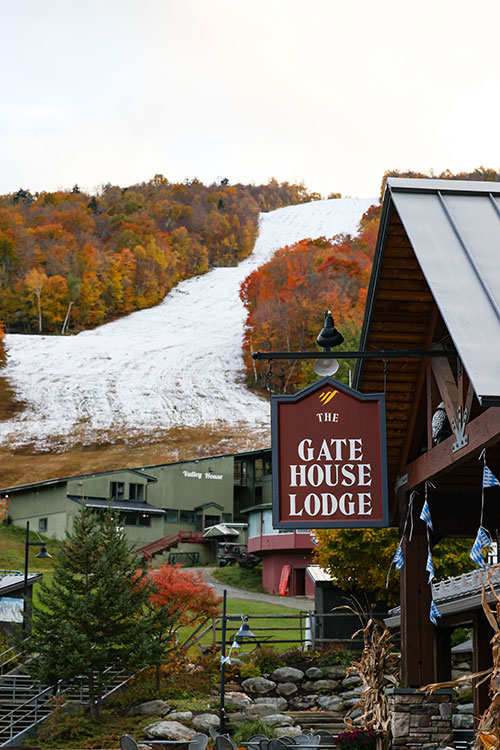Photo: Sugarbush received a welcome blanket of snow in mid-October. Courtesy photo.