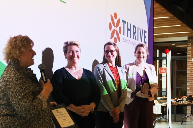 THRIVE collaborative honored with Public Health Champion Award by VPHA