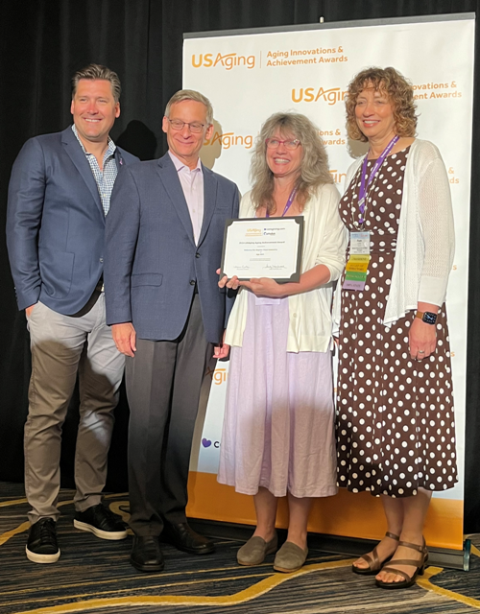 Age Well has received a 2024 Aging Achievement Award from USAging