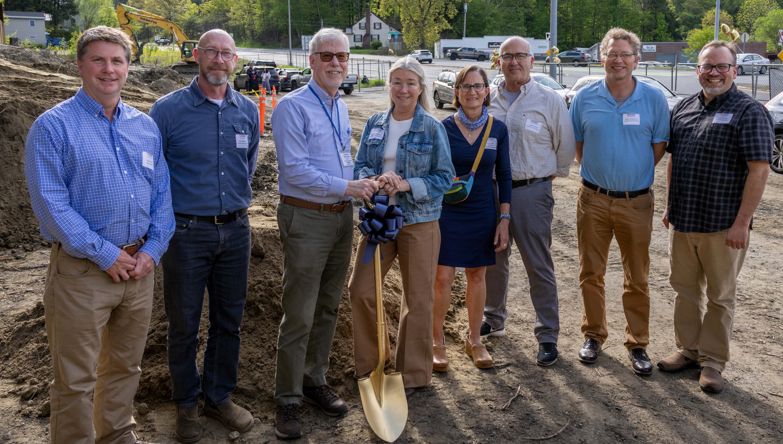 Upper Valley Haven achieves fundraising goal, breaks ground on shelter