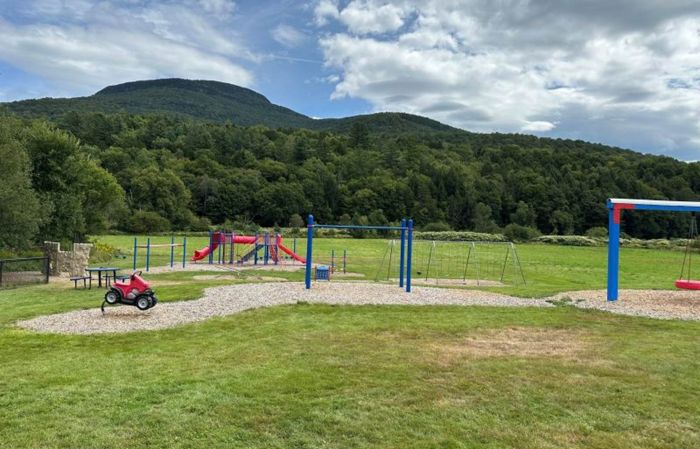 The Waterville Elementary School has been able to replace aging equipment in their playground in part through a recent grant from the Vermont Electric Co-op’s Community Fund.