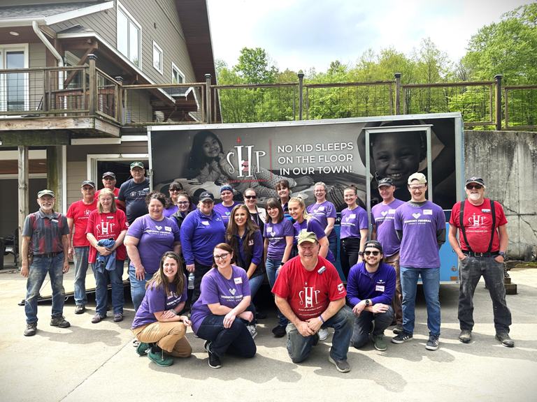 Vermont Federal Credit Union (VFCU) has partnered with Sleep in Heavenly Peace for the second consecutive year to sponsor and host a volunteer “bed build” day dedicated to building beds for children in need.
