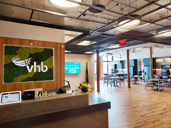 VHB team relocates to the historic Champlain Mill in Winooski