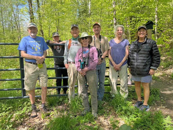 VLT Community members and partners took a walk before the closing on Wednesday May 14