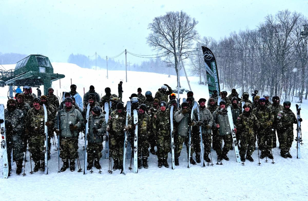 100 Soldiers of Vermont Army National Guard Mountain Battalion Train With Vermont Adaptive ﻿at Bolton Valley This Sunday, March 1 
