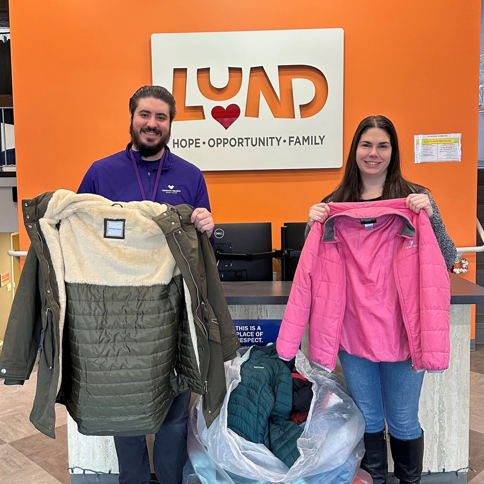 Vermont Federal and WCAX-TV Coat Drive collects 1,000+ coats