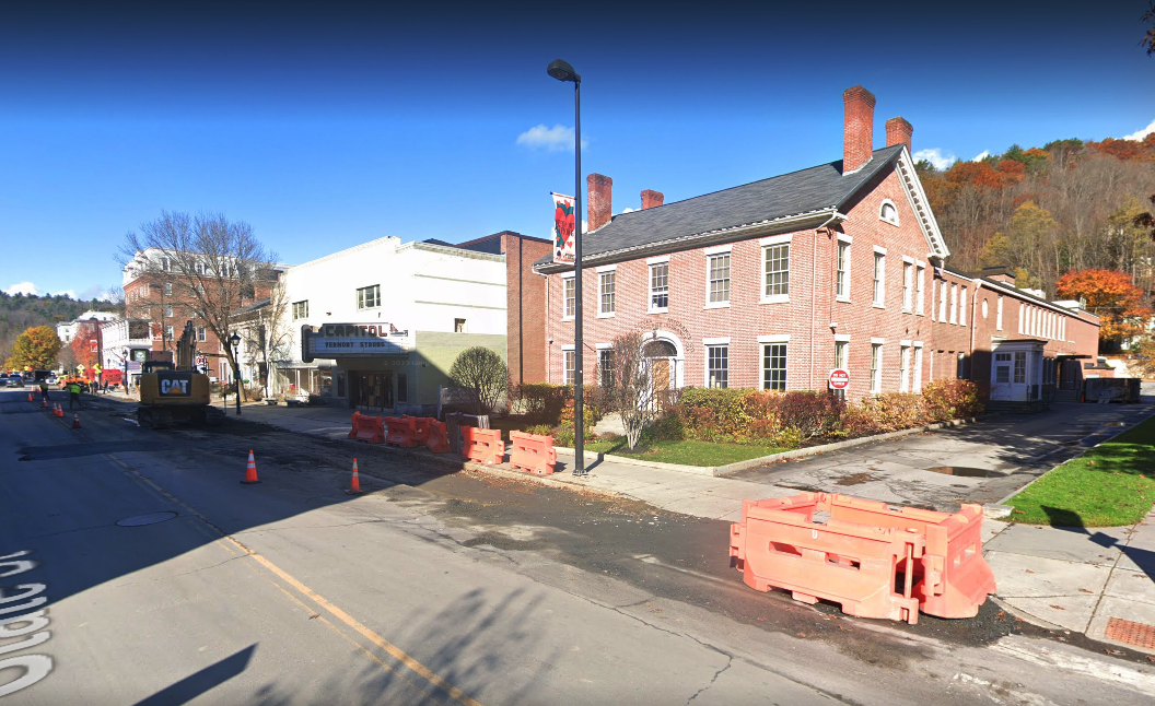 Vermont Mutual building on State Street. Google Maps screen shot from October 2023. 
