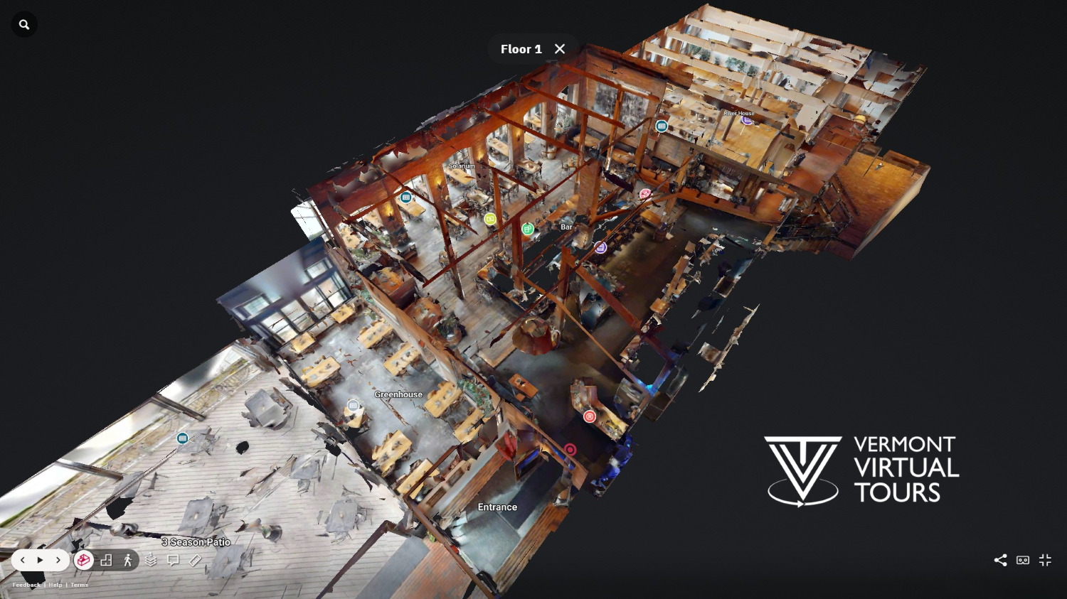 Vermont Virtual Tours surpasses 2 million square feet of 3D scanned space