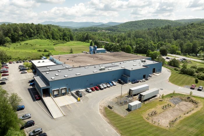 PC Construction photo of Weidmann Electrical Technology expansion in St. Johnsbury.