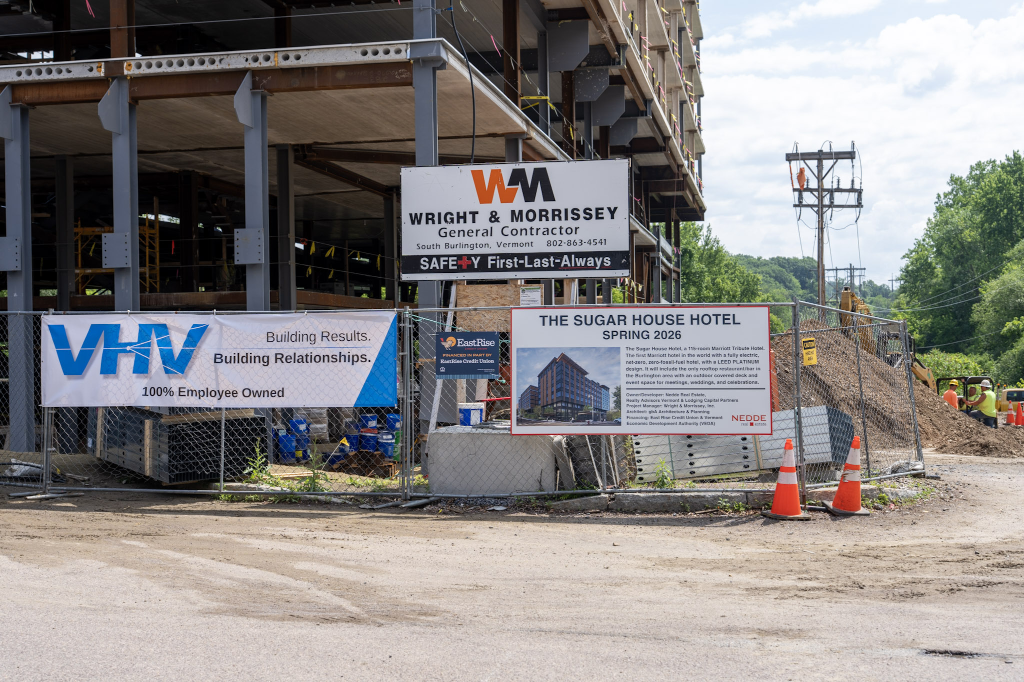 Sugar House Hotel breaks ground in Winooski