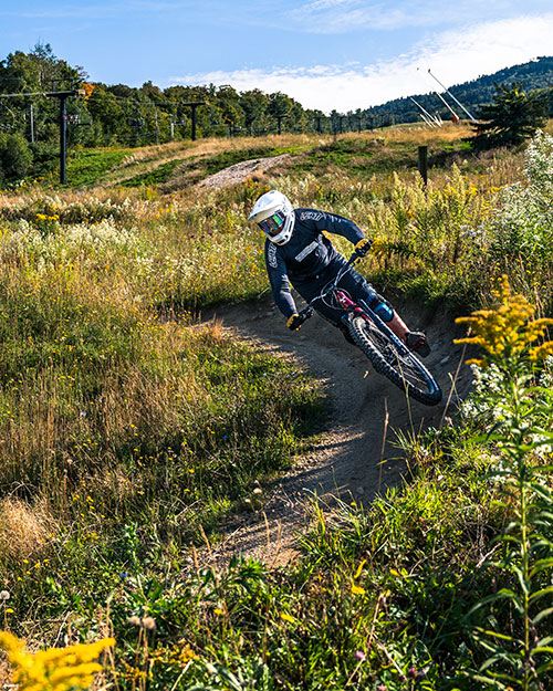 Photo: Mountain biking at Killington. Photos courtesy of Killington.