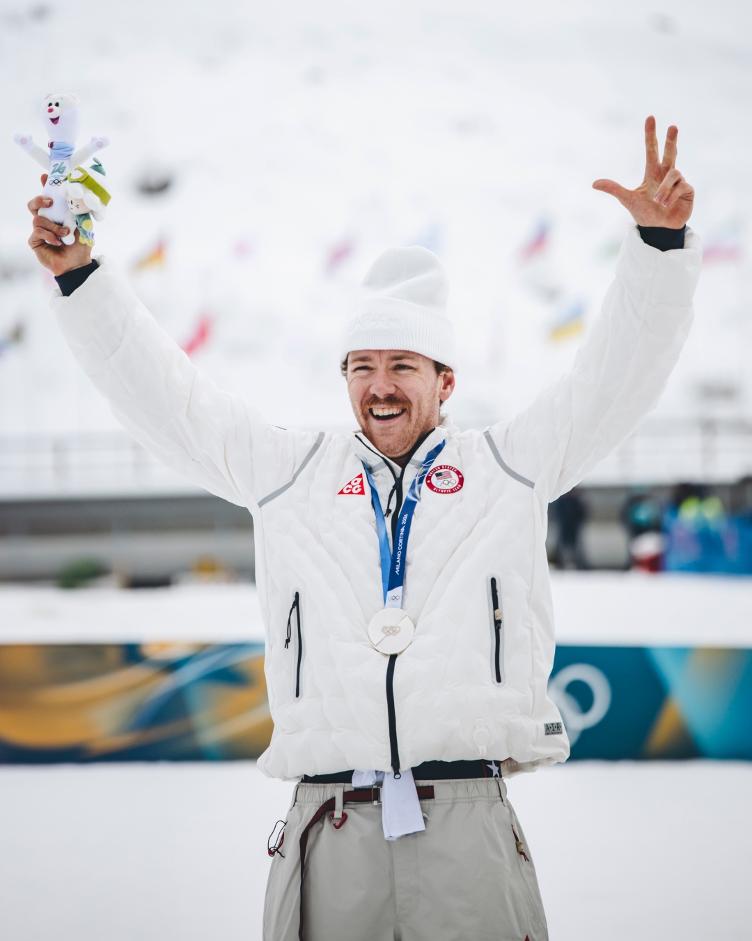 Ben Ogden, Olympic medalist and UVM alum (Photo credit: Gretchen Powers)