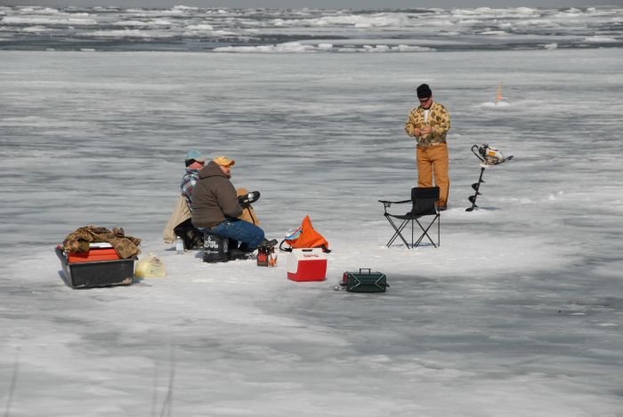Vermont Ice Fishing photo by John Hall.