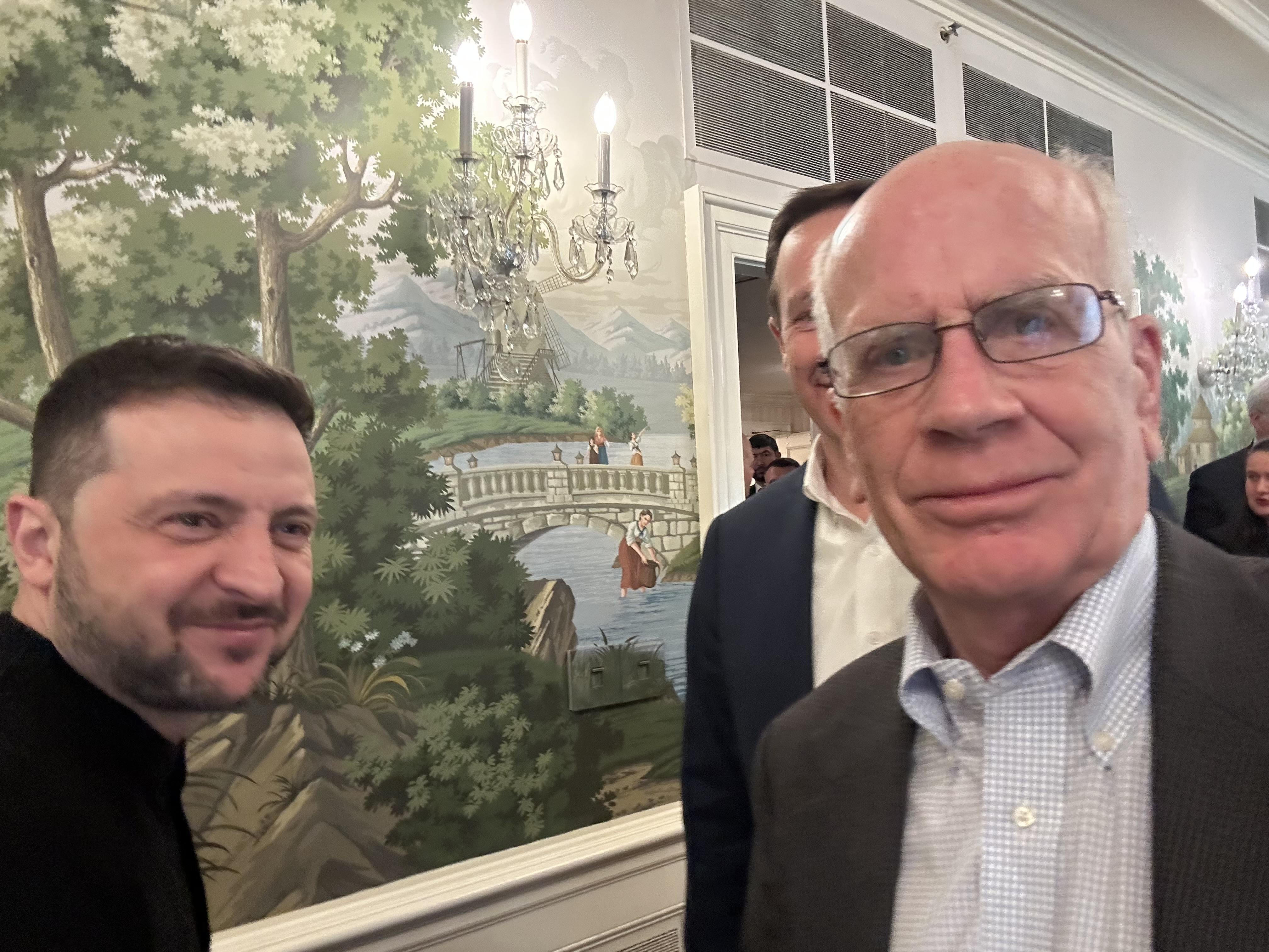 Senator Welch meets with Ukrainian President Zelenskyy in Washington, D.C., February 28, 2025