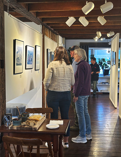 Photo: A recent exhibition at PhotoPlace Gallery. Courtesy photo