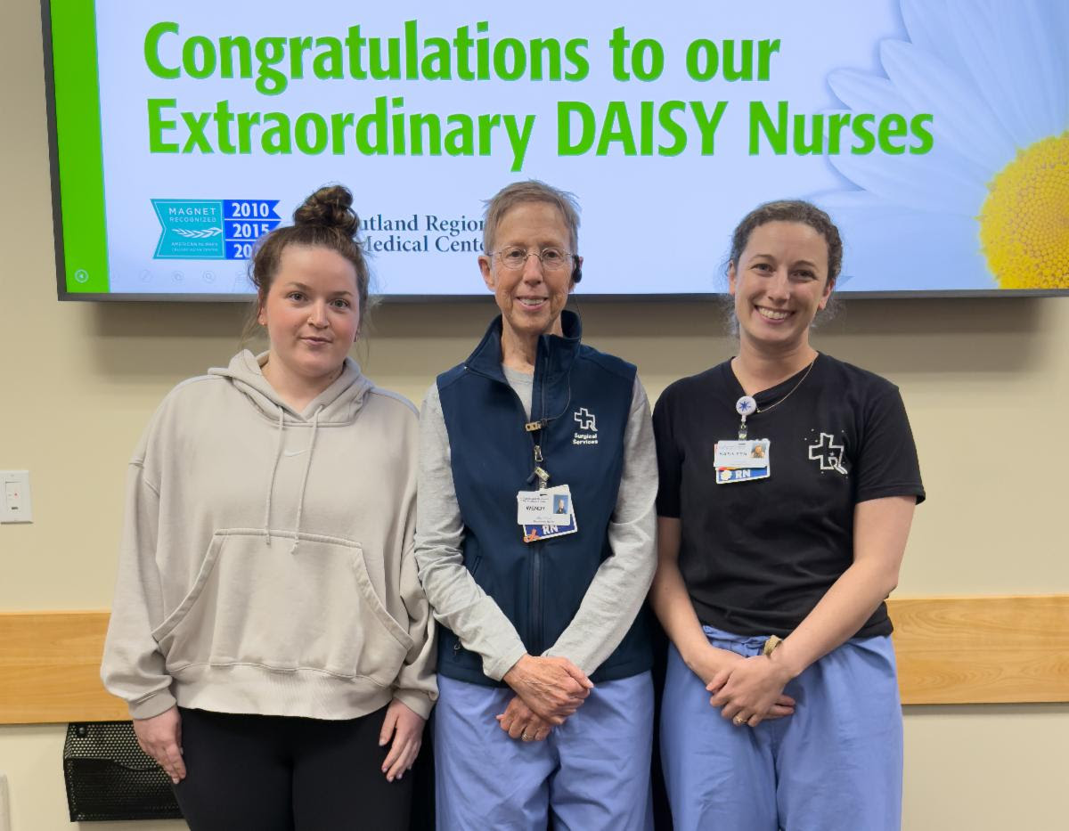RRMC nurses honored with DAISY Award for extraordinary nurses