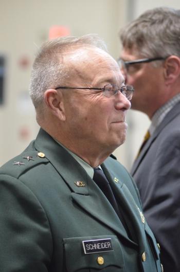 Norwich University President Richard Schneider
