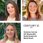 Shaunna Bell, Rachel Hackett and Mariah Rowell